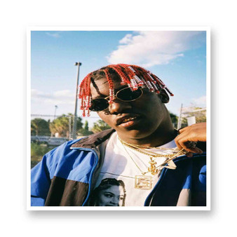 Lil Yachty Kiss-Cut Stickers White Transparent Vinyl Glossy