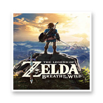 The Legend of Zelda Breath of the Wild Ink Kiss-Cut Stickers White Transparent Vinyl Glossy