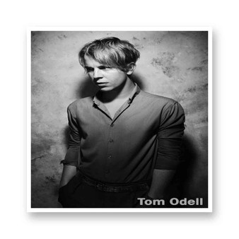 Tom Odell Kiss-Cut Stickers White Transparent Vinyl Glossy