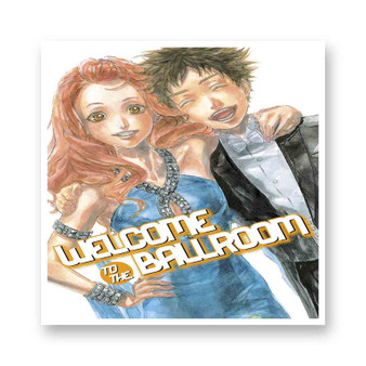 Welcome to the Ballroom Anime Kiss-Cut Stickers White Transparent Vinyl Glossy