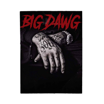 Big Dawg Waka Flocka Velveteen Plush Polyester Blanket Bedroom Family