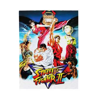 Street Fighter II Velveteen Plush Polyester Blanket Bedroom Family