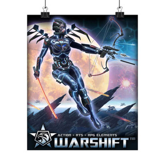 Warshift Art Satin Silky Poster for Home Decor