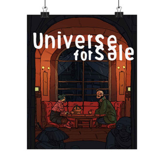 Universe for Sale Art Satin Silky Poster for Home Decor