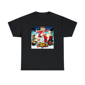 Street Fighter II Unisex T-Shirts Classic Fit Heavy Cotton Tee Crewneck