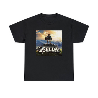The Legend of Zelda Breath of the Wild Ink Unisex T-Shirts Classic Fit Heavy Cotton Tee Crewneck