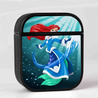 Ariel Mermaid The Water Tribes AirPods Case Cover Sublimation Hard Durable Plastic Glossy