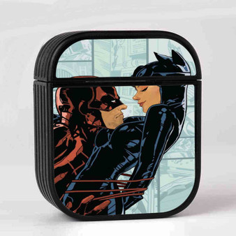Daredevil and Catwoman AirPods Case Cover Sublimation Hard Durable Plastic Glossy