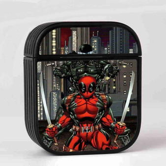 Deadpool Snake Eyes AirPods Case Cover Sublimation Hard Durable Plastic Glossy