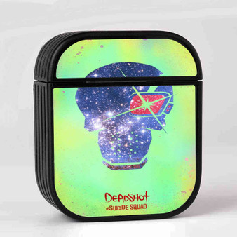 Deadshot Galaxy Suicide Squad AirPods Case Cover Sublimation Hard Durable Plastic Glossy