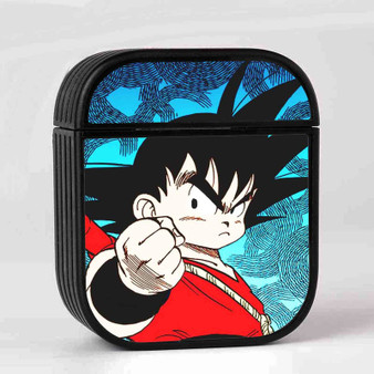 Goku Child AirPods Case Cover Sublimation Hard Durable Plastic Glossy