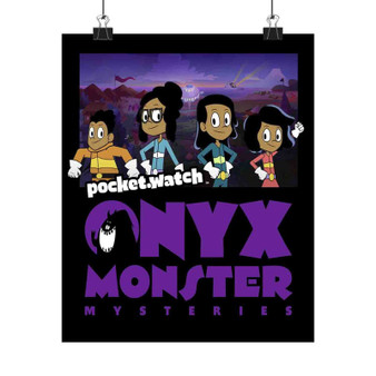 Onyx Monster Mysteries Art Satin Silky Poster for Home Decor