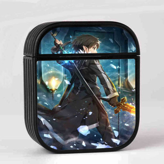 Kirito Sword Art Online New AirPods Case Cover Sublimation Hard Durable Plastic Glossy