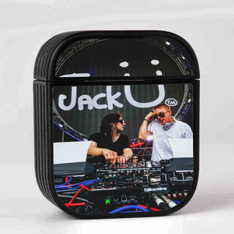 Skrillex and Diplo Project Jack Art AirPods Case Cover Sublimation Hard Durable Plastic Glossy