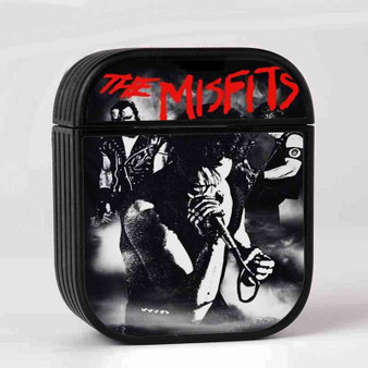 The Misfits Band AirPods Case Cover Sublimation Hard Durable Plastic Glossy