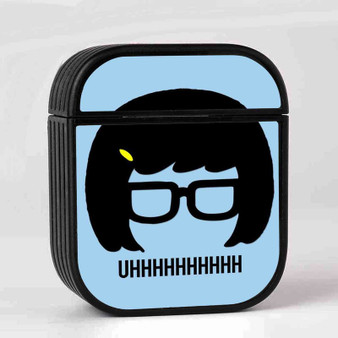 Tina Belcher Uhh Bobs Burgers AirPods Case Cover Sublimation Hard Durable Plastic Glossy
