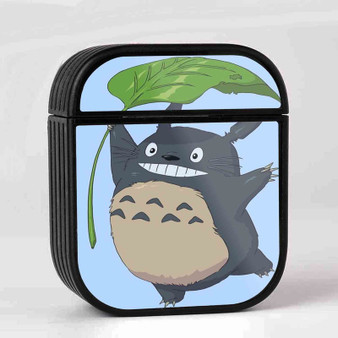 Totoro Art AirPods Case Cover Sublimation Hard Durable Plastic Glossy