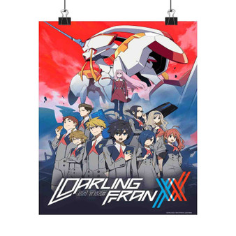 DARLING in the FRANXX Art Satin Silky Poster for Home Decor