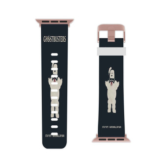 Ghostbusters Marshmallow Man Apple Watch Band Professional Grade Thermo Elastomer Replacement Straps