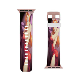 Jessica Rabbit Sexy Pose Disney Apple Watch Band Professional Grade Thermo Elastomer Replacement Straps