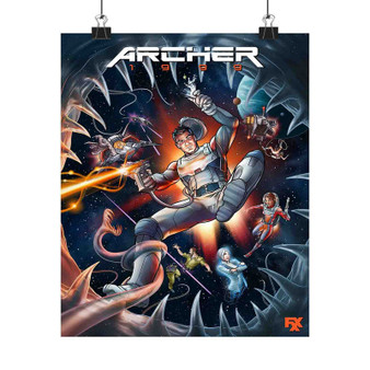 Archer Art Satin Silky Poster for Home Decor