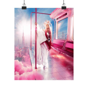 Nicki Minaj Pink Friday 2 Art Satin Silky Poster for Home Decor