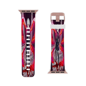 Tokyo Ghoul Kaneki Ken Angry Apple Watch Band Professional Grade Thermo Elastomer Replacement Straps