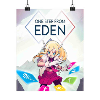 One Step From Eden Art Satin Silky Poster for Home Decor