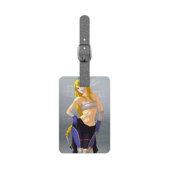 The Legend of Zelda Sheik Polyester Saffiano Rectangle White Luggage Tag Card Insert