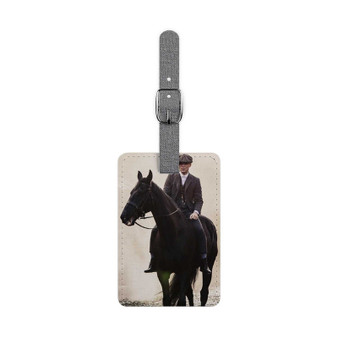 Thomas Shelby Peaky Blinders Polyester Saffiano Rectangle White Luggage Tag Card Insert