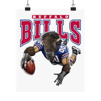 Buffalo Bills NFL Art Satin Silky Poster for Home Decor