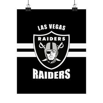 Las Vegas Raiders NFL Art Satin Silky Poster for Home Decor