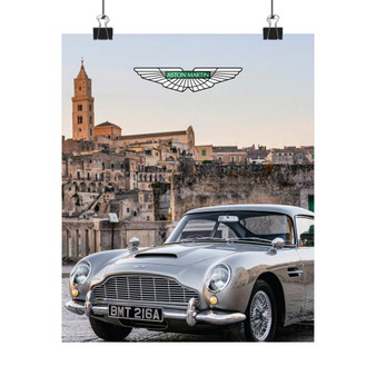 Aston Martin Art Satin Silky Poster for Home Decor