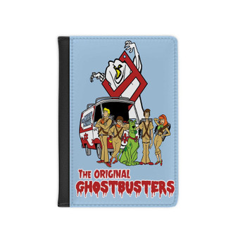 Ghostbusters Scooby Doo PU Faux Leather Passport Cover Wallet Black Holders Luggage Travel