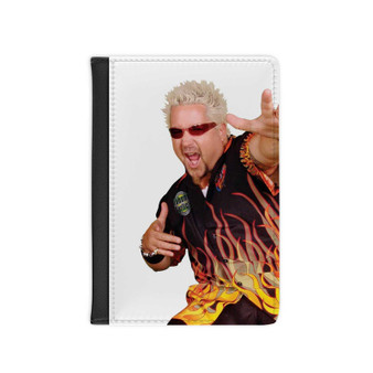 Guy Fieri PU Faux Leather Passport Cover Wallet Black Holders Luggage Travel