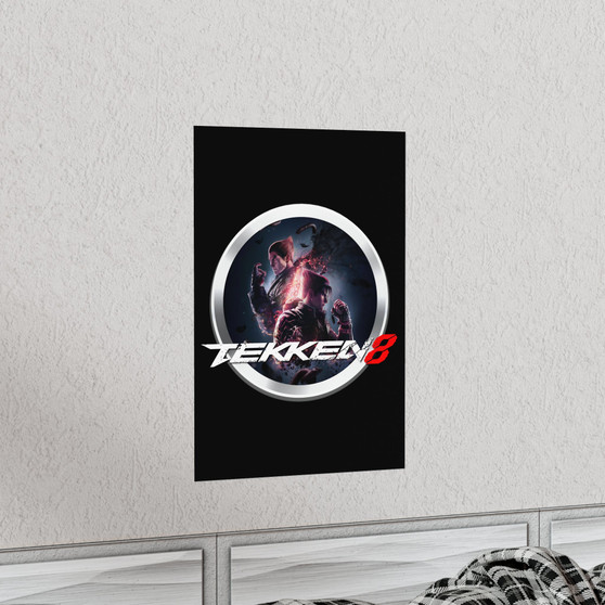 Tekken 8 Video Game Art Satin Silky Poster for Home Decor