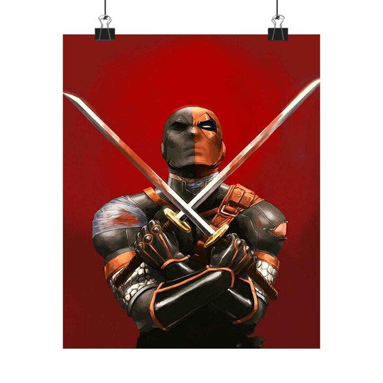 Deathstroke Products Silky Poster Satin Art Print Wall Home Decor