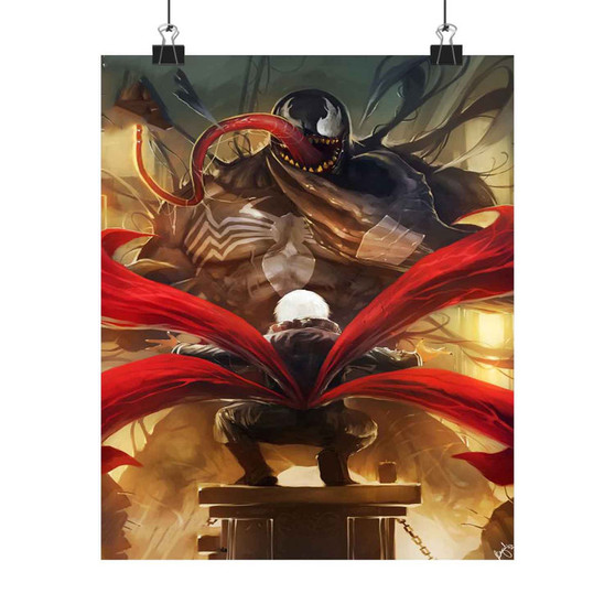 Kaneki Ken vs Venom Silky Poster Satin Art Print Wall Home Decor