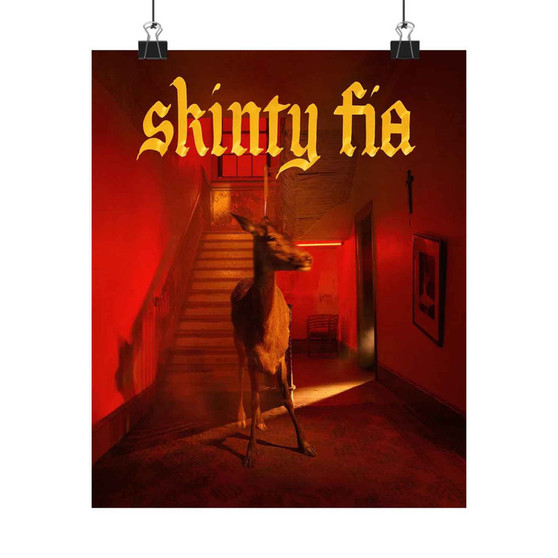 Fontaines DC Skinty Fia Art Satin Silky Poster for Home Decor