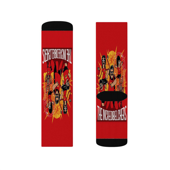 The Incredibles Bob Burgers Sublimation White Socks Polyester Unisex Regular Fit