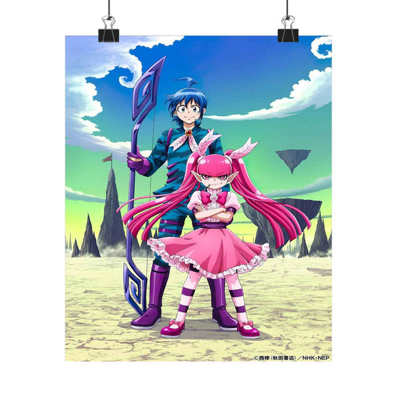 Mairimashita Iruma kun Art Satin Silky Poster for Home Decor