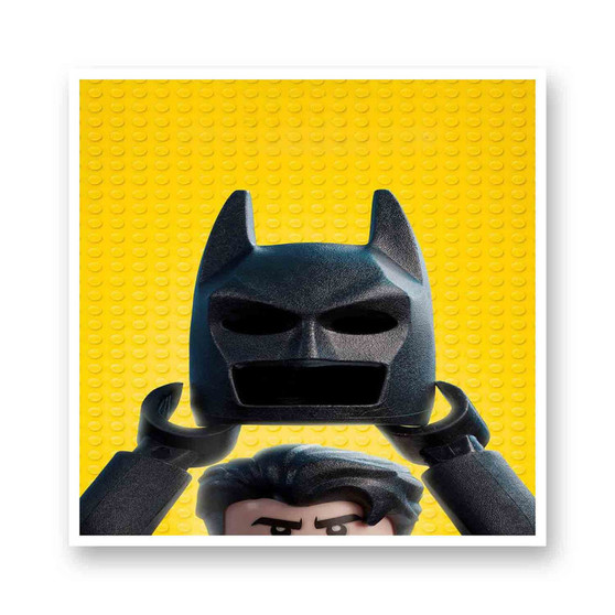 The Lego Batman Kiss-Cut Stickers White Transparent Vinyl Glossy