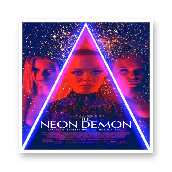 The Neon Demon Kiss-Cut Stickers White Transparent Vinyl Glossy