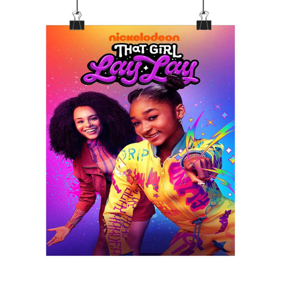 That Girl Lay Lay Art Satin Silky Poster for Home Decor