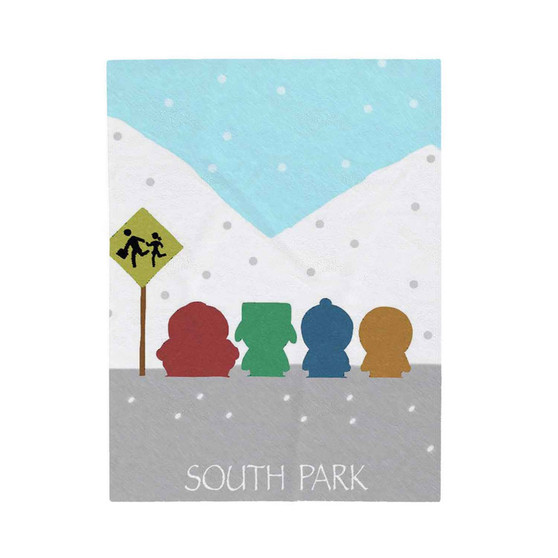 South Park Snow Products Velveteen Plush Polyester Blanket Bedroom Family