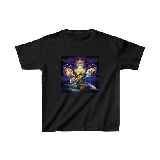 Lego The Legend of Zelda Unisex Kids T-Shirt Clothing Heavy Cotton Tee