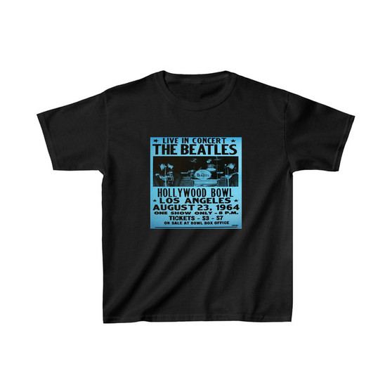 The Beatles Hollywood Bowl Unisex Kids T-Shirt Clothing Heavy Cotton Tee