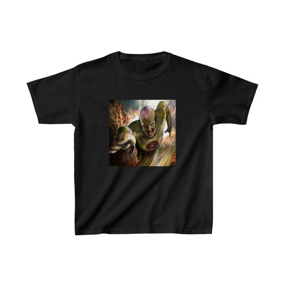 The Flash Grodd Is Here And Reverse Flash Unisex Kids T-Shirt Clothing Heavy Cotton Tee