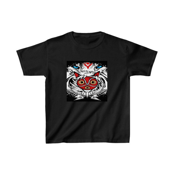 The Mask Princess Mononoke Unisex Kids T-Shirt Clothing Heavy Cotton Tee