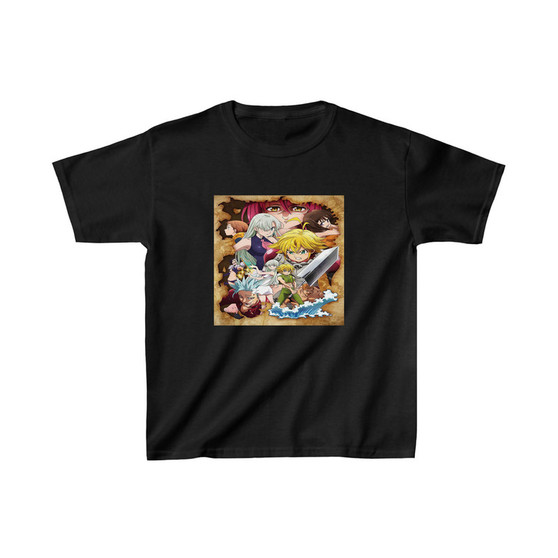 The Seven Deadly Sins Wrath of The Gods Unisex Kids T-Shirt Clothing Heavy Cotton Tee
